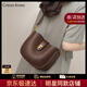CRTNZO KROEZ輕奢包包女包2025年新款單肩包女士斜挎包生日七夕情人節(jié)禮物實用 咖啡色-CK女包送女友老婆