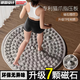 京厽德國高品質(zhì)指壓板超慢跑專(zhuān)用足底按摩腳墊原地疏通經(jīng)絡(luò )腳踩款趾壓 煙雨灰?5磁石按摩/徑55cm-貓爪外