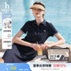 哈吉斯（HAZZYS）女裝 夏季女士【PHIZ系列】寬松下擺POLO連衣裙女 藏青色NV (165/88A 40) L
