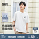 森馬（Semir）吸濕速干短袖t恤男國潮熊貓刺繡25夏男t恤上衣109325100226