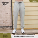 Reebok銳步官方男女同款PANTS運動休閑舒適針織長褲 23RMF605UGG4 灰色 2XL