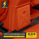 藍速電適用問(wèn)界M8M9后排冰箱防踢墊帶垃圾桶儲物盒保護蓋汽車(chē)用品配件 問(wèn)界M8冰箱隱藏垃圾桶-赤茶橘