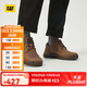 CAT卡特休閑皮鞋工裝鞋男鞋25秋新品防滑耐磨通勤鞋P726061O3AMC36 棕色 41
