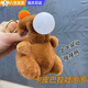 OSKV卡皮巴拉吐泡泡玩偶掛件搖晃發(fā)聲毛絨公仔玩具鑰匙扣水豚情侶禮物 卡皮巴拉吐泡泡（搖晃可發(fā)聲）