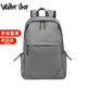 Walker Shop雙肩包男【防水牛津布】大容量電腦背包休閑潮流商務(wù)旅行通勤包 鉛灰色