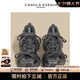 CAMILA KSENIA老爹鞋女款夏季2025新款時尚高級復(fù)古雙鞋帶鞋子厚底百搭運(yùn)動鞋子 灰色 37