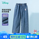 迪士尼寶寶（Disney Baby）春季男女童時尚休閑百搭中大童牛仔褲長褲 ZD1EK014牛仔藍(lán) 150