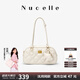 紐芝蘭（NUCELLE）沈月同款飛馬保齡球包2025新款波士頓法棍包單肩腋下包生日禮物
