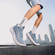 李寧（LI-NING）輕弦跑鞋男子網(wǎng)面透氣減震休閑運動(dòng)慢跑鞋百搭舒適跑步鞋