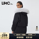 金羽杰摩登輕薄羽絨派克服女短款秋冬季新潮毛領(lǐng)薄款羽絨服女Y21602268