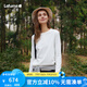 LAFUMA樂(lè)飛葉長(zhǎng)袖T恤女 戶外秋冬圓領(lǐng)搖粒絨抓絨保暖套頭 LFTS4DL60 奶油色CR 38 （165/84A）