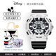 迪士尼（Disney）初中學(xué)生手表女孩運動(dòng)高中女生機械獨角獸生日禮物兒童電子手表 熊貓黑白【大號】49mm表盤(pán)