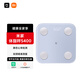 米家（MIJIA）小米智能體脂秤S400 藍色 雙接家用電子秤體重秤高精準25項身體數據平衡測試 塑形減脂 體重管理