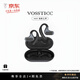 VOSSTICC輕奢品牌【柏林之聲】開放式概念掛耳式藍(lán)牙耳機(jī) 真無線長續(xù)航不入耳 跑步音樂通話降噪適用華為 黑色【OPEN A NEW WORLD SOUN】