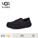 UGG春季男士純色平底淺口休閑豆豆鞋樂(lè)福鞋 1166762 BLK|黑色 41