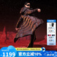坦博爾鵝絨黑金羽絨服女長款收腰連帽加厚保暖外套TD236890 黑色 165