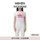 高田賢三（KENZO）夏季新款高級(jí)輕奢潮流透氣休閑女短袖t恤白色 S