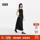 森馬（Semir）連衣裙女高腰拼接背心裙百搭2025夏優(yōu)雅圓領(lǐng)長(cháng)裙通勤109325114015