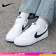 耐克（NIKE）女鞋板鞋 2025新款夏季潮流時尚低幫運動鞋休閑鞋子 104-清新黑白/店長主推 37.5