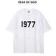 Walker ShopFOG FEAR OF GOD復線(xiàn)ESSENTIALS美式1977高街FG寬松歐美短袖T恤男 白色 3XL 均碼