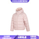 耐克（NIKE）Storm-FIT純色連帽拉鏈口袋夾克羽絨服女款粉色 粉色 M