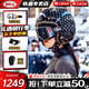 BELL復(fù)古頭盔Custom500碳纖維摩托車頭盔機(jī)車安全帽男女騎行四季3/4盔 格子黑金【限定款】 2XL【適合59-61cm頭圍】