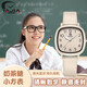 雅伽（YAJIA） 學(xué)生手表考試手表女款初中高中學(xué)生ins高顏值顯白兒童方形石英表