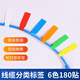 Touch Fish 線(xiàn)纜標簽貼P型網(wǎng)線(xiàn)電線(xiàn)分類(lèi)貼紙機房布線(xiàn)防水防撕不干膠彩色標簽a4可打印可手寫(xiě) 6色180貼