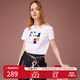 FILA 斐樂女裝官方女士短袖T恤夏季休閑運(yùn)動(dòng)內(nèi)搭t恤運(yùn)動(dòng)上衣 標(biāo)準(zhǔn)白-F11W118151F M （165/84A/M）