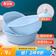美麗雅臉盆大號35cm1個塑料盆加厚洗臉洗衣腳盆兒童家用宿舍盆泡腳