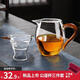 PAKCHOICE玻璃公道杯帶茶漏三件套過濾分茶器功夫茶具配件加厚耐熱泡茶工具