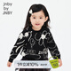 jnby by JNBY[江南布衣嬰童]秋針織衫毛衣舒適休閑易打理男女嬰兒YN9311390 090黑色系多彩混雜色 90 cm