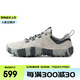邁樂（Merrell）經(jīng)典戶外休閑鞋男女款WRAPT新款系帶防滑耐磨舒適休閑輕便裸足鞋 J036008 淺灰（女） 38