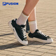 FILA FUSION官方潮牌斐樂(lè )女鞋運動(dòng)板鞋休閑帆布鞋女鞋 黑色-BK 37.5