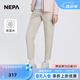 NEPA耐葩24年春夏新品戶外透氣女士日常褲子防潑水休閑褲女7K21661 樺褐色D17 170/75A（075）