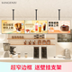 SANGENIU 43英寸壁掛廣告屏奶茶店吊掛電視宣傳屏吧臺(tái)數(shù)字標(biāo)牌菜單門店電視海報(bào)展示牌信息發(fā)布屏UN-ABG430