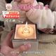 渠辰戒指盒驚喜盒子翻轉(zhuǎn)翻轉(zhuǎn)禮物盒驚喜盒子驚喜禮物盒翻轉(zhuǎn)戒指盒 小熊蛋糕（蠟燭可點，雙層內(nèi)芯） 【一鍵翻轉(zhuǎn)，驚喜翻倍】