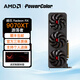 AMD 撼訊華碩盈通瀚鎧RX9070XT 16G 超合金游蕩者暗黑犬紅魔花嫁白色臺式機電腦游戲獨立顯卡 撼訊 RX9070XT 游蕩者16G