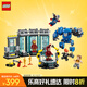樂(lè)高（LEGO）積木拼裝超級(jí)英雄76315 鋼鐵俠實(shí)驗(yàn)室男孩女孩兒童玩具生日禮物