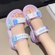 雷姆汀兒童涼鞋女童2025新款防滑中大童小男孩沙灘鞋公主風(fēng)時(shí)尚百搭涼鞋 主圖款 28 鞋內長(cháng)約17.5cm