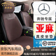 肯拓普輕奢適用奔馳汽車坐墊四季亞麻夏季坐墊E300L GLC GLE GLS450 S級(jí) 咖色標(biāo)準(zhǔn)版/亞麻四季款/奔馳標(biāo)