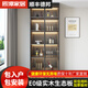 辰潭家居餐邊柜高柜一體靠墻現(xiàn)代簡(jiǎn)約輕奢客廳家用酒柜廚房收納儲(chǔ)物柜定制 雙玻璃門(mén)酒柜