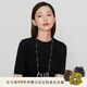 白嵐淡水珍珠毛衣鏈女S925銀項鏈長款設(shè)計優(yōu)雅氣質(zhì)生日禮物送老婆 淡水珍珠（6-6.5mm）鏈長90cm