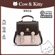COW & KITTY正品凱蒂貓女士2025新款復(fù)古雙肩包旅行包斜挎包生日七夕禮物女生 古試粉送掛件禮盒