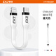 摯客 適用于蘋果充電線短快充數(shù)據線短款便攜充電寶iPhone充電線mfi認證蘋果14promaxusbcarplay數(shù)據線 PD款 云端漫步白 MFi認證 27W快充