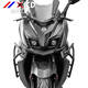公子玉適用25款三陽巡弋250護(hù)杠保險杠Cruisym防護(hù)杠防摔防撞改裝 碳鋼加強(qiáng)防摔杠