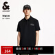 杰克·瓊斯（JACK&JONES） 百搭時(shí)尚簡約寬松休閑膠印速干涼感polo領(lǐng)半袖T恤男裝225206011
