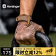 Harbinger哈彬者進(jìn)口健身手套男女運(yùn)動騎行半指單杠引體向上擼鐵防起繭護(hù)掌 真皮加墊/彈力面料/沙漠色/通用 L（掌圍21-21.9cm）