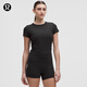lululemon丨All It Takes 女士運動(dòng) T 恤 *羅紋 Nulu? 瑜伽上衣 LW3GNAS 黑色 XXS /2