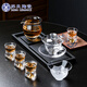 SUSHI CERAMICS茶具套裝輕奢水晶玻璃功夫茶具透明茶具大套組高檔禮盒裝